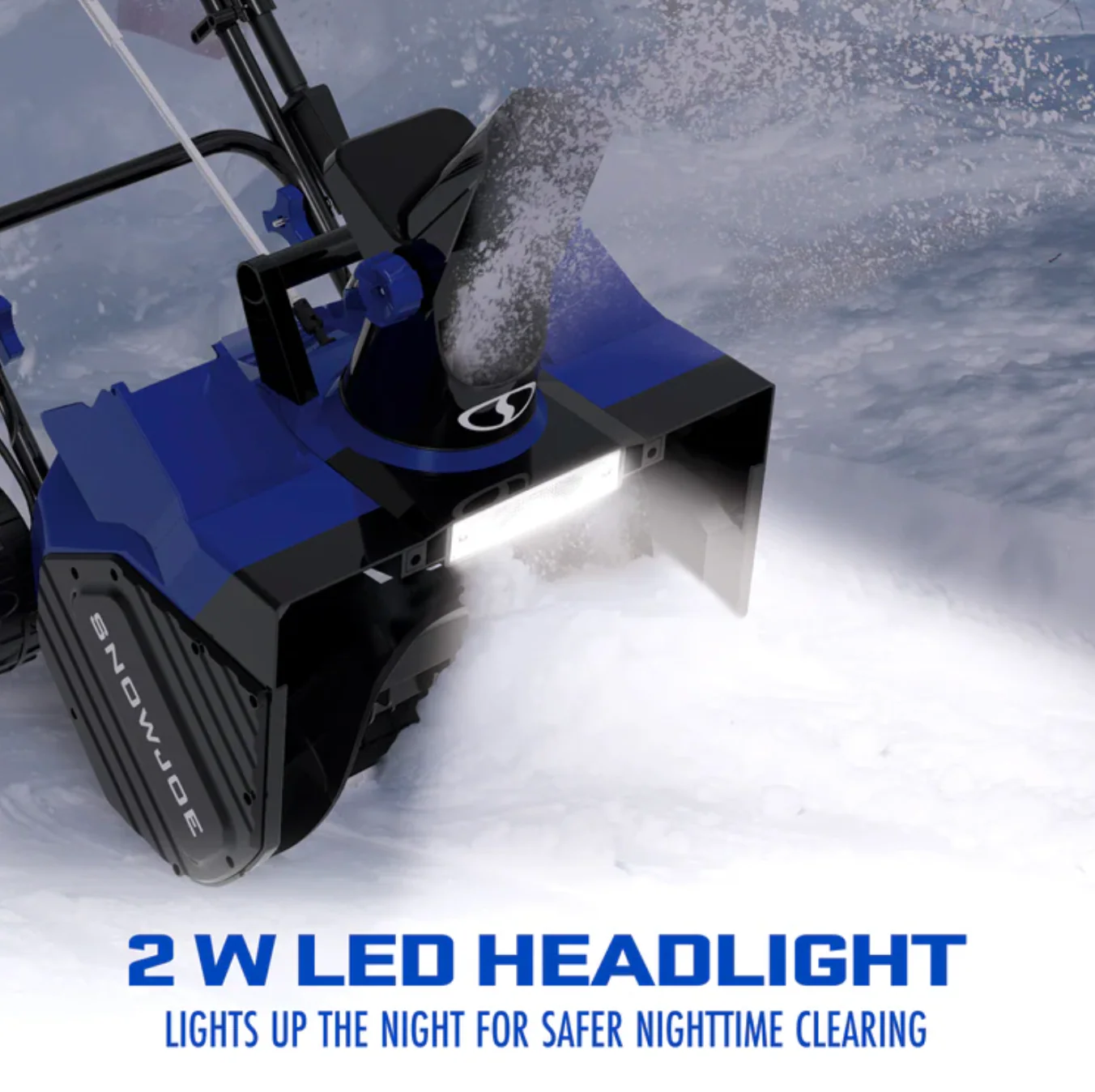 Restored Snow Joe 24V-X2-SB18-MAX | 48V Snow Blower Bundle | W/ 2 x 4.0-Ah Batteries, Dual Port Charger, Cover, & 2 x Battery Holders (Refurbished) - Image 3