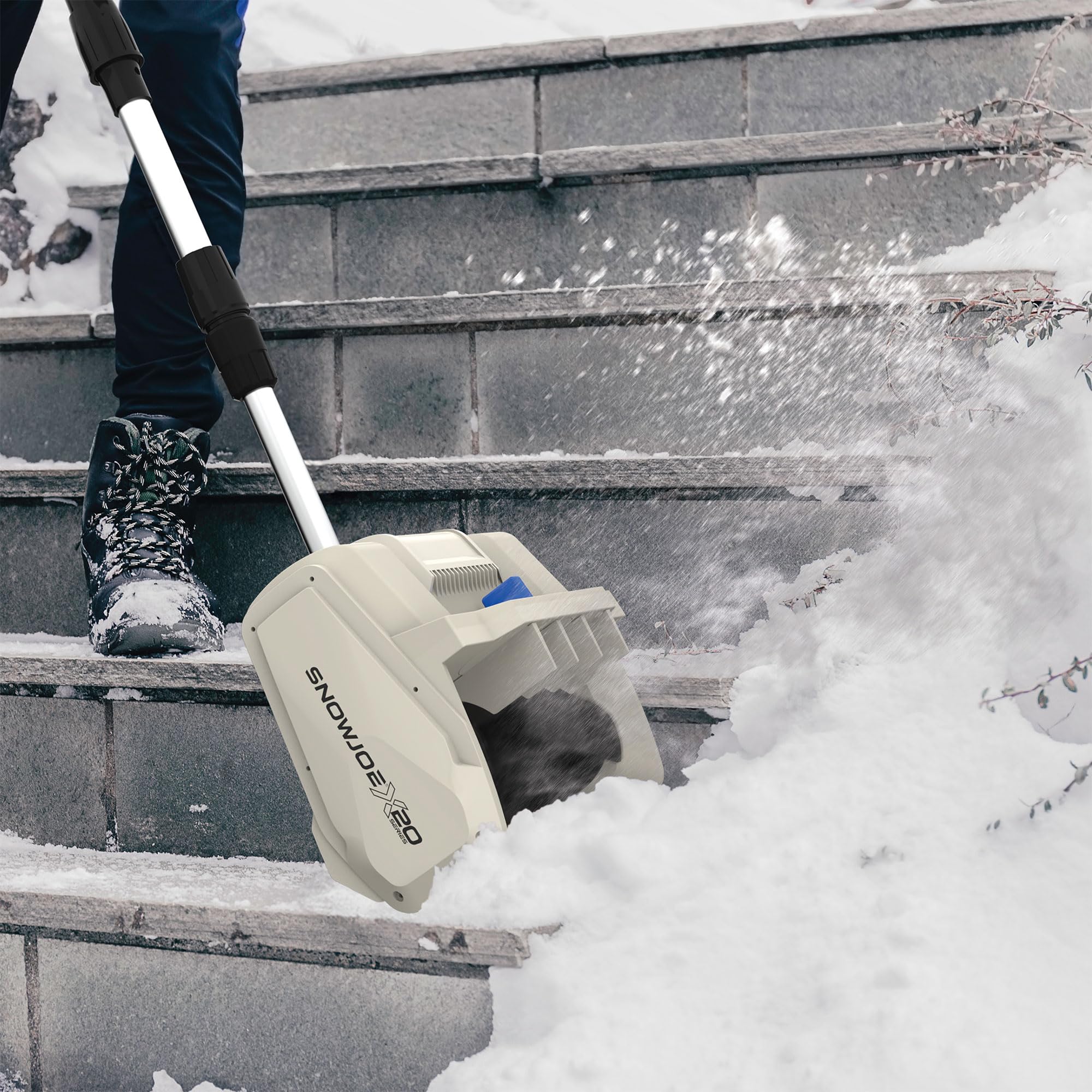 Restored Snow Joe X20-SNOW-5A | 10 in. Cordless Snow Shovel Kit | W/ Battery & Charger | Brushless Motor & Lightweight (Refurbished) - Image 9