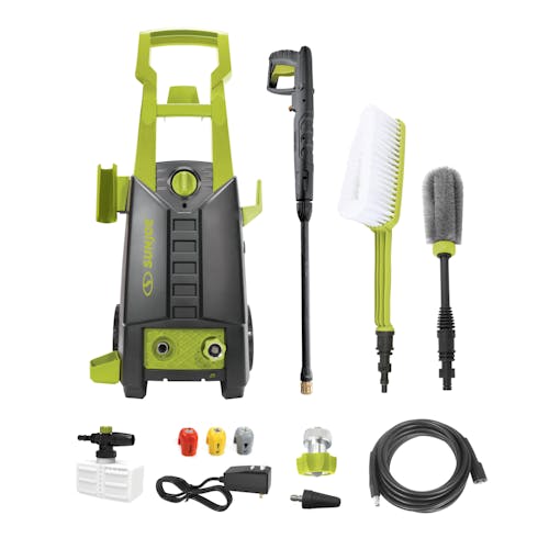 Restored Sun Joe SPX2700-MAX Electric Pressure Washer | 13-Amp | W/ Utility Bristle Brush + Rim Brush | Quick Connect + Turbo Nozzles (Refurbished) - Image 3