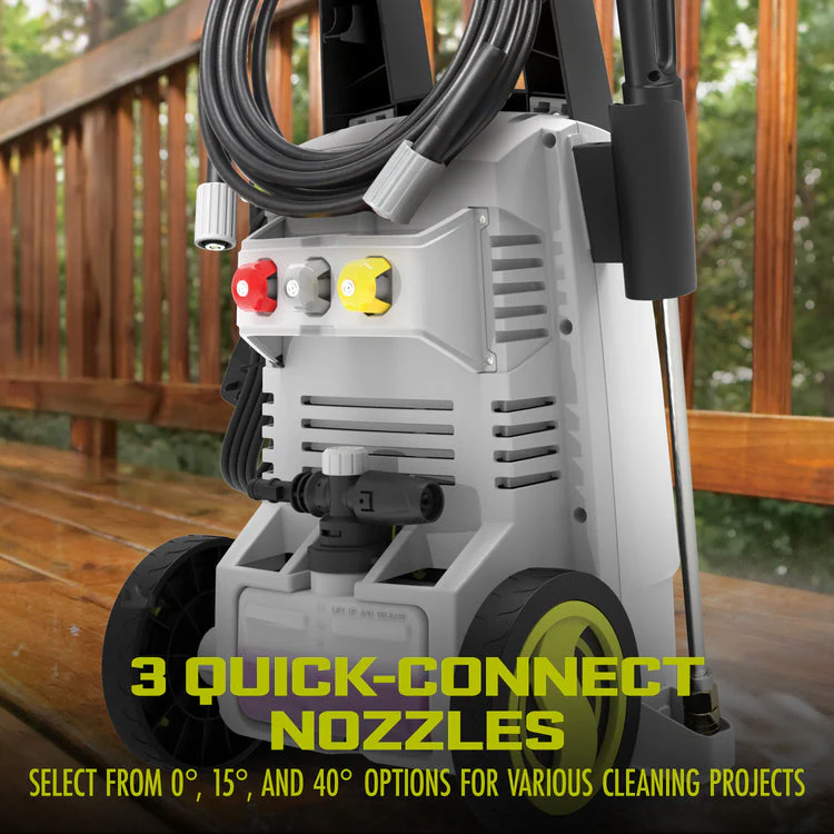 Restored Sun Joe SPX2790-MAX | Electric Pressure Washer | 2200 PSI Rated Pressure | Included Foam Cannon (Refurbished) - Image 5