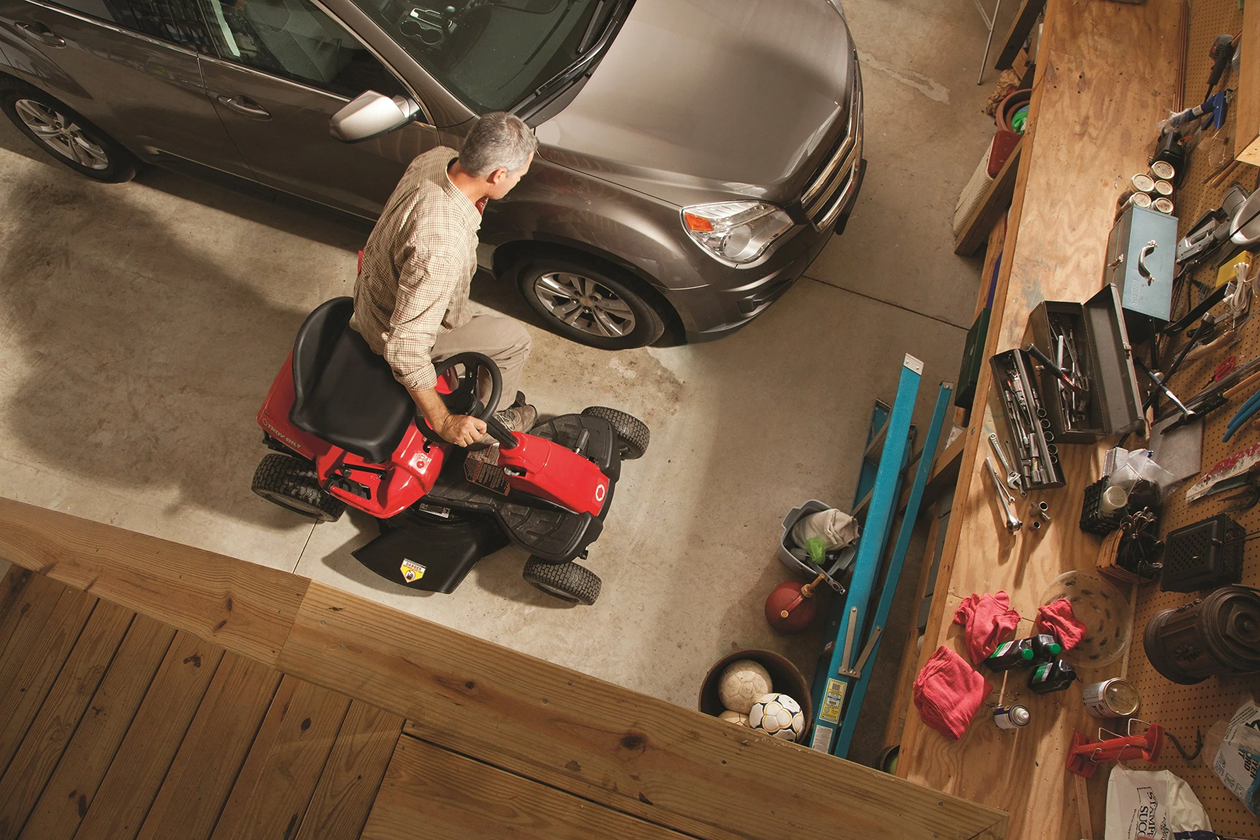 Troy-Bilt TB30B | Neighborhood Riding Lawn Mower | 340cc | 30-Inch  (Open Box) - Image 6